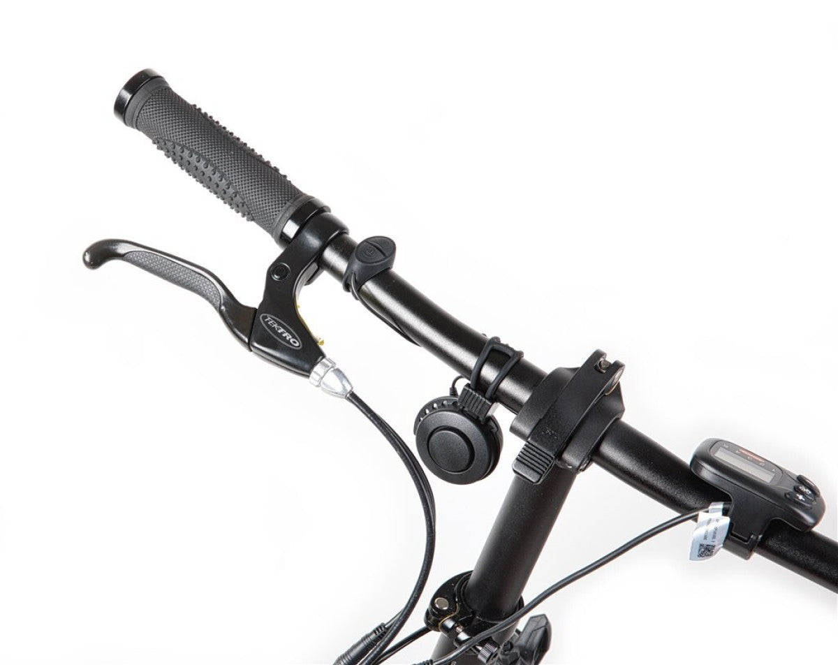 Mirage Ebike Hoorn. Y compris le contrôle Astand. USB rechargeable 80-90 dB. Garden de diamètre: Ø22 ~ 25,4 mm