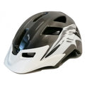 Buzaglo - Buzaglo helm uni met vizier 58-65 cm zwart/wit