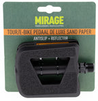 Mirage pedalen tour ebike deluxe kunststof sandpaper zwart