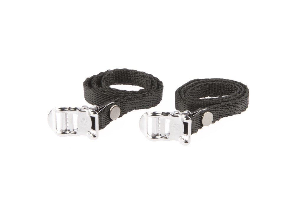 Mirage pedaalriemen 450mm nylon, zwart