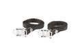 Mirage pedaalriemen 450mm nylon, zwart