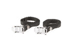Mirage pedaalriemen 450mm nylon, zwart