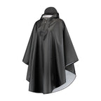 Mirage poncho polyester noir