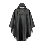 Mirage poncho polyester noir