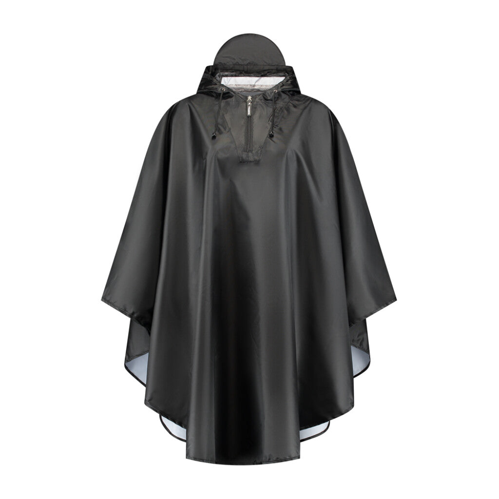 Mirage poncho polyester noir