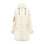 Mirage regenjas rainfall trenchcoat - maat xl - gemaakt van polyester soft touch - off white