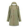 Mirage regenjas rainfall trenchcoat - maat xl - gemaakt van polyester soft touch - olive green