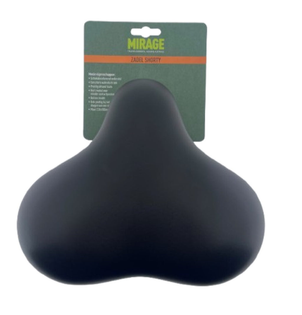 Buzaglo - Buzaglo zadel tour comfort met vering shorty zwart
