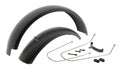 Mirage spatbord set 20 fatbike incl. bevestiging - zwart