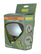 Mirage - Spiegel links first class dimmend glas - bar-end bevestiging - zwart