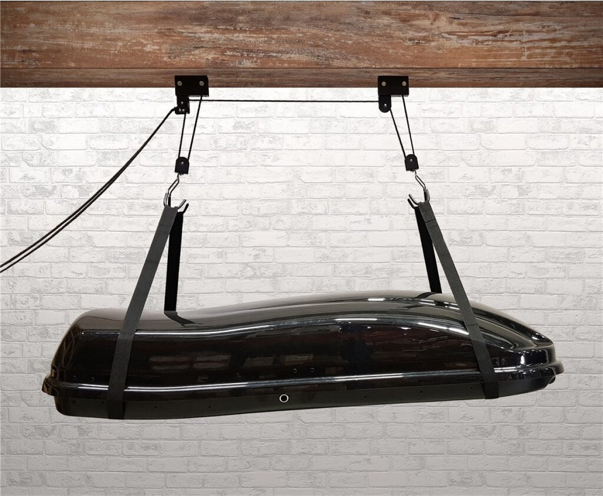 élévateur à vélo Superlifter 57kg acier noir 11 pièces