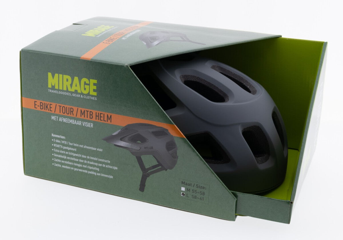 Buzaglo - Buzaglo tour/mtb helm 55-58cm nta mat grijs