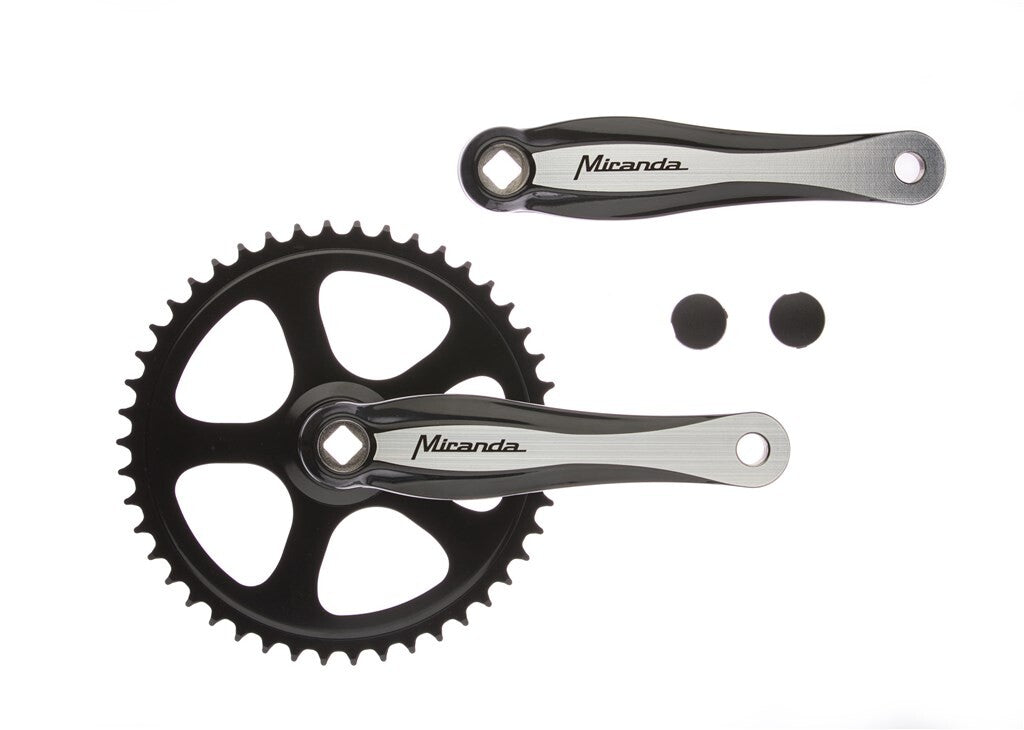 Miranda Pédalier Beta1 plus 44 tands 3/32 BLAD SEAKE CRANK ALU NOIR
