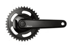 Miranda  delta crankstel 38t +disc 9.5cm zwart