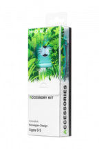 accessoirekit zonnebril blauw 5-delig