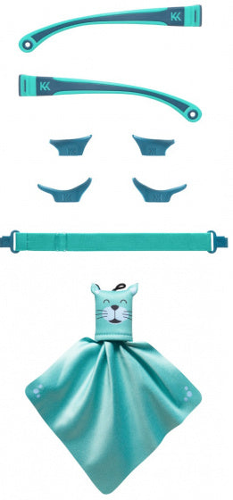 accessoirekit zonnebril blauw 5-delig