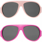 Mokki Click Change kinderzonnebril 2-5 jaar roze 2 stuks