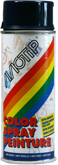 Motip spuitbus 400 ml - staalblauw