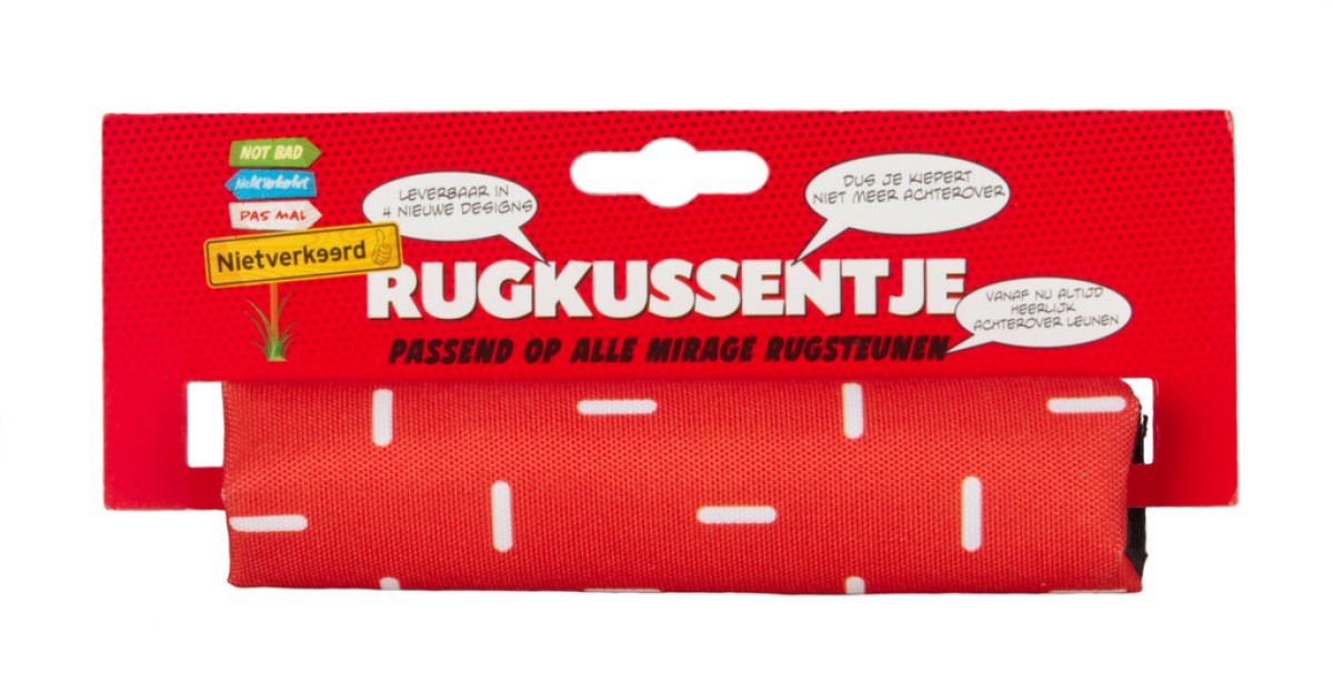 Buzaglo - Buzaglo Nietverkeerd rugsteun kussen mystery stripes