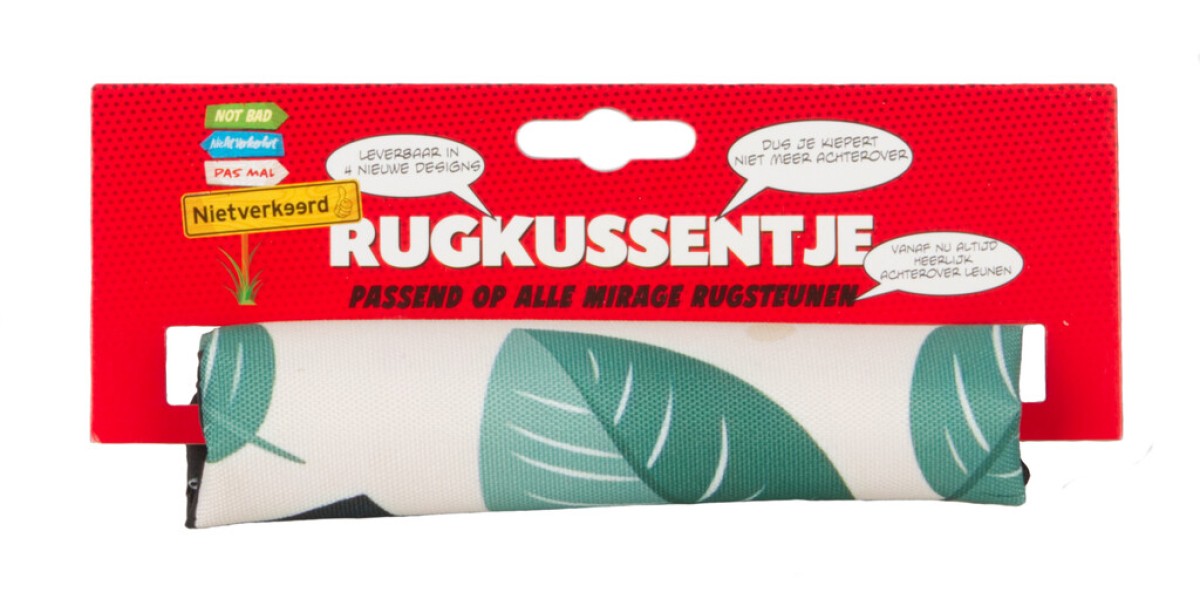 Buzaglo - Buzaglo Nietverkeerd rugsteun kussen vegan print
