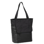 Bike carbon waterafstotende shopper fietstas 21l zwart