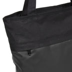 Bike carbon waterafstotende shopper fietstas 21l zwart