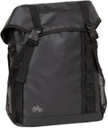 Bike carbon waterafstotende fietsschoudertas 12l zwart