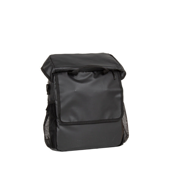 Bike carbon waterafstotende fietsschoudertas 12l zwart