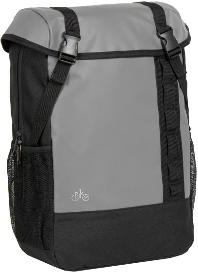 Bike carbon waterafstotende fietsschoudertas 24l grijs