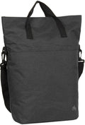 Bike drops shopper fietstas met schouderhengsel nylon 12l zwart