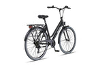 Crown new york 28 inch 53 cm dames 7v v-brakes matzwart