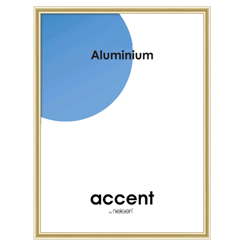 Nielsen design nielsen fotolijst 52421 accent goud 30x40 cm