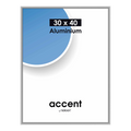 Nielsen design nielsen fotolijst 52424 accent mat zilver 30x40 cm