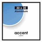 Nielsen design nielsen fotolijst 54126 accent zwart 30x30 cm