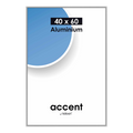 Nielsen design nielsen fotolijst 55124 accent mat zilver 40x60 cm