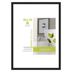 Nielsen design nielsen fotolijst 8988031 apollon zwart 50x70 40x50 cm