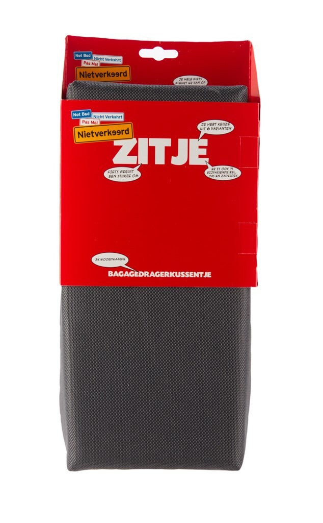 Coussin de bagages 32 cm en polyester gris foncé