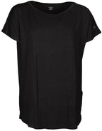Papillon Sportshirt ronde hals dames zwart maat S