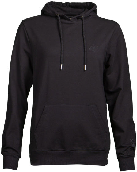 Papillon Sweat Hoody Katoen Dames Zwart Maat 3XL