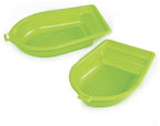 zandbak met deksel Boot 118 x 79 x 22 cm groen