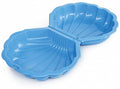 zandbak met deksel Schelp 102 x 88 x 20 cm blauw