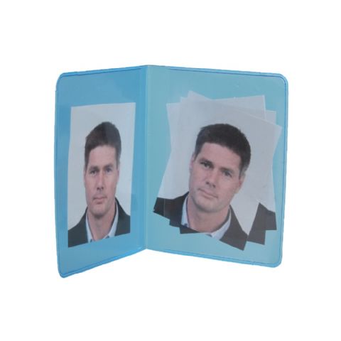 Zep pasfotomapjes 250 st. kleur assorti
