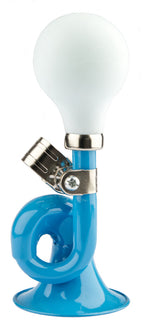 Leurre klaxon de vélo pexkids - bleu avec une boule blanche