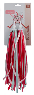PEXKIDS BICYLY FUN - SAFE ET CROY! Assorti Pink Handle Streamers