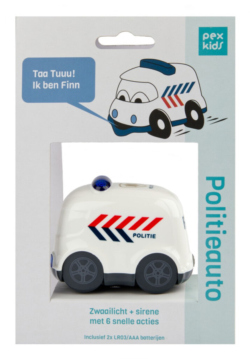 Honk Pexkids Voiture de police Finn