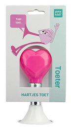 Vélo Hupe Pexkid's heart - Blanc avec un écureuil rose