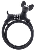 PexKids - PexKids cijfer kabelslot zwart flappie de waakhond silicone