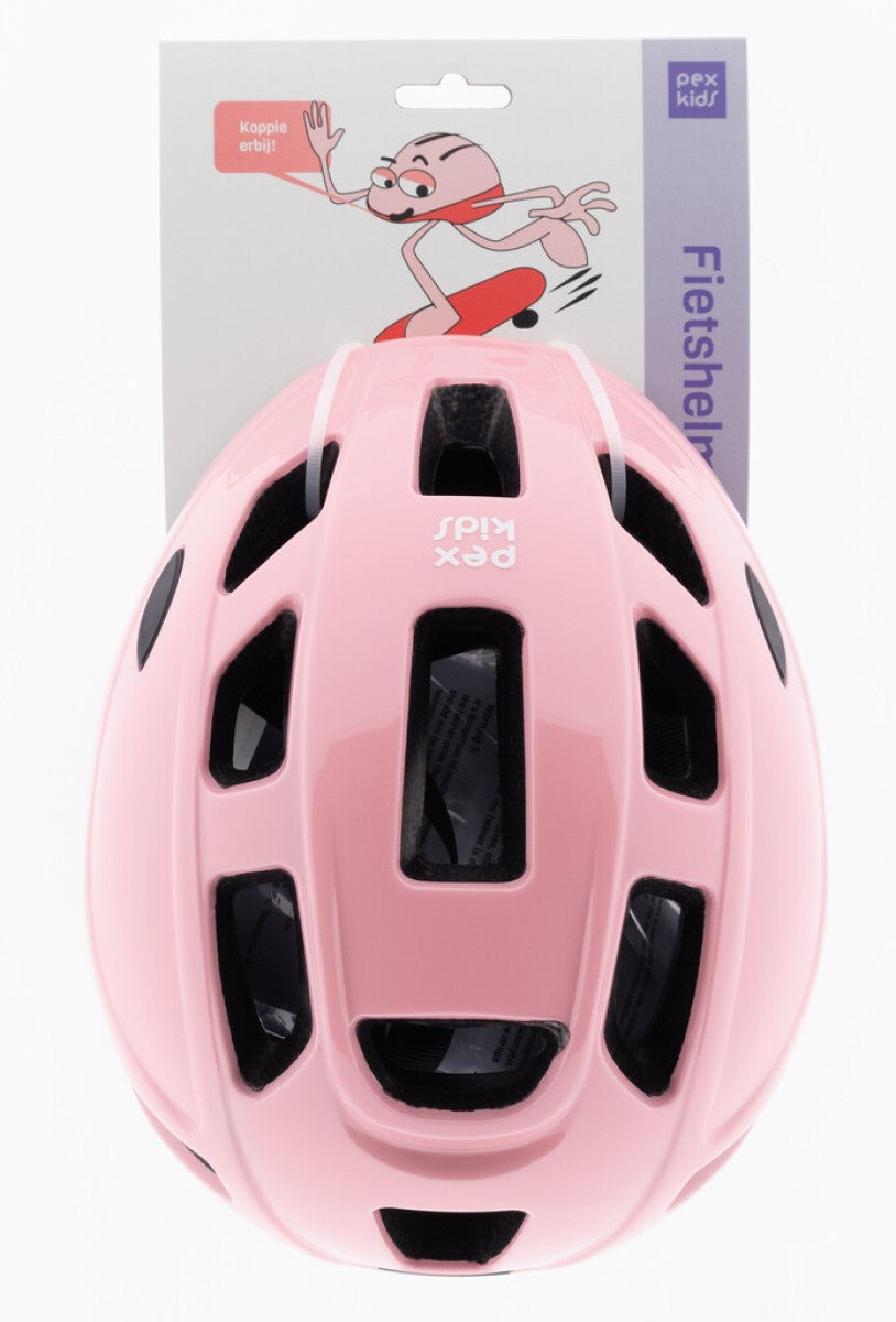 PexKids - PexKids kinderhelm in-mold 48-52cm roze