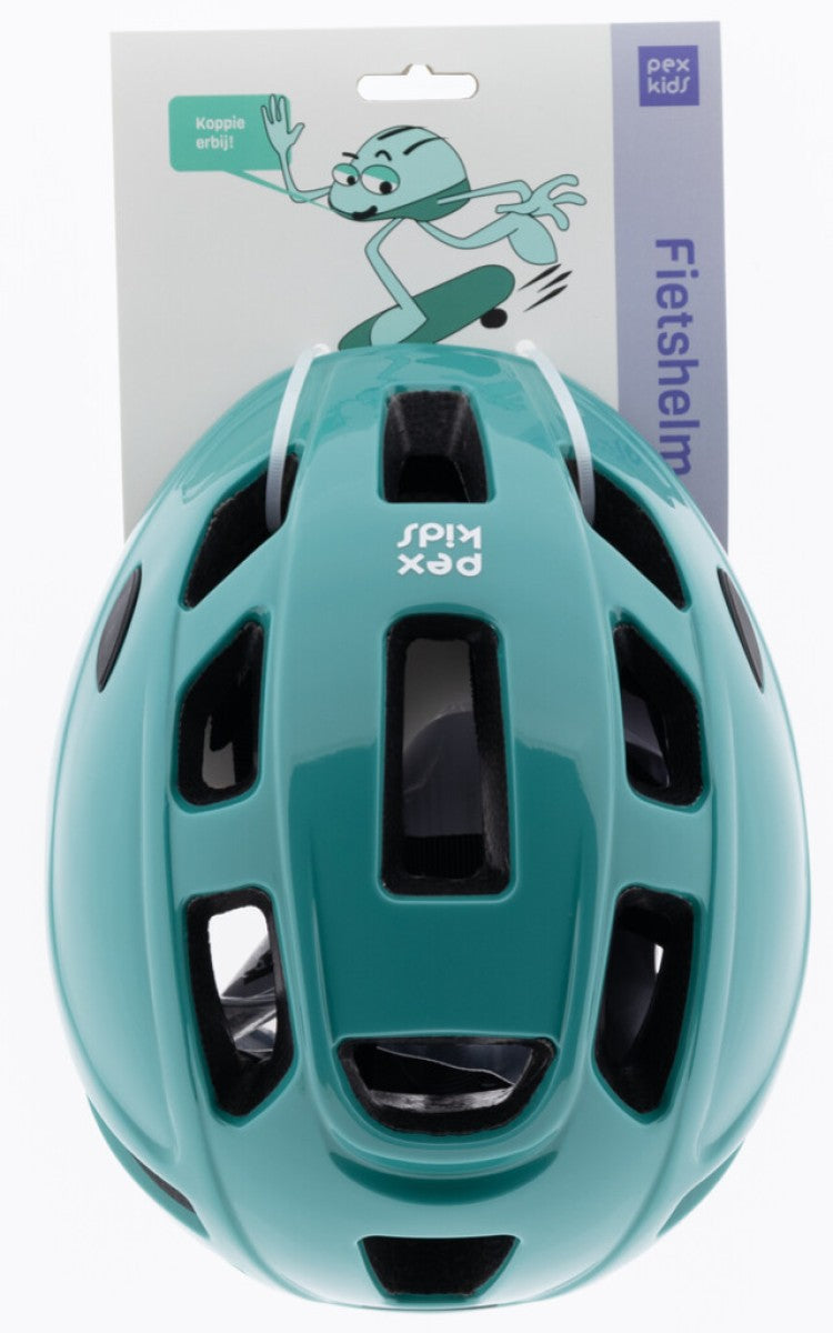 PexKids - PexKids kinderhelm in-mold 48-52cm turquoise