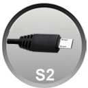 Pixel camera verbindingskabel s2 3,5 mm voor sony